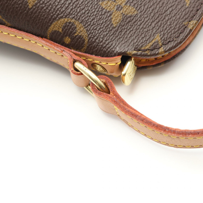 LOUIS VUITTON Drouot 單肩包 M51290 Monogram 帆布 棕色 二手 女士 LV-8
