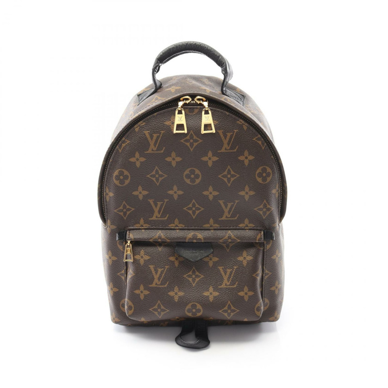 LOUIS VUITTON Palm Springs PM Rucksack 背包 M41560 Monogram 帆布 二手 LV-0