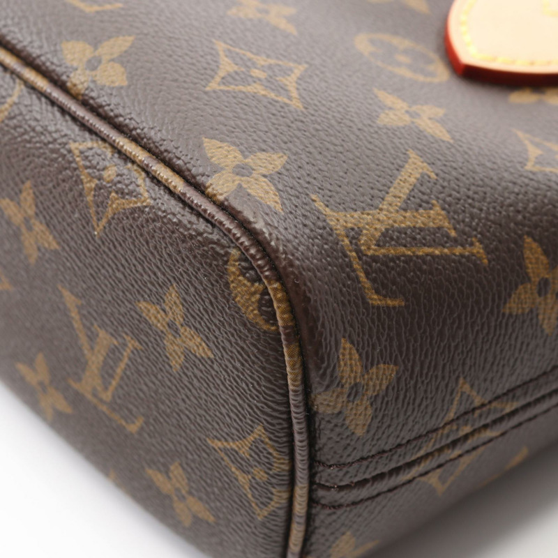 LOUIS VUITTON Neverfull BB 肩背包 手提包 M46705 Monogram 帆布 皮革 二手-4