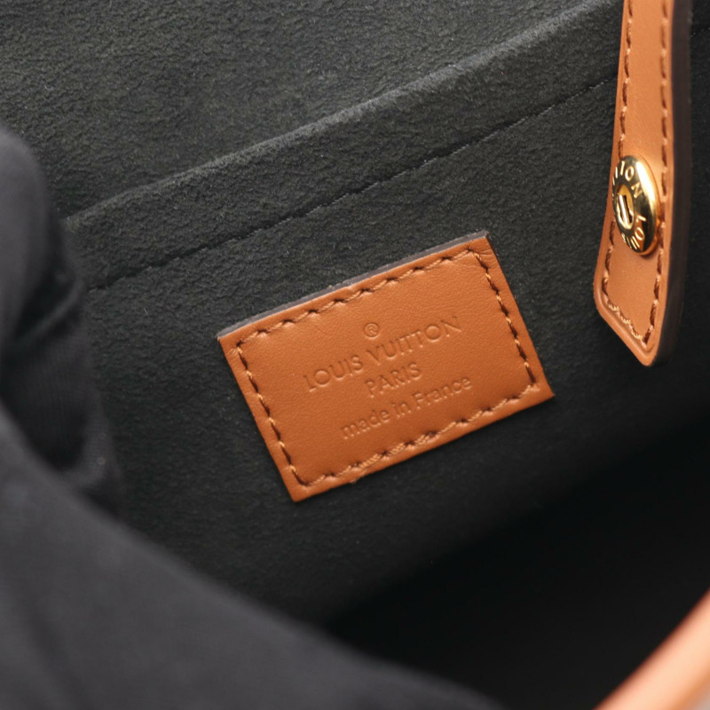 LOUIS VUITTON Dauphine 背包背包包 M45142 Monogram Reverse 棕色二手-3