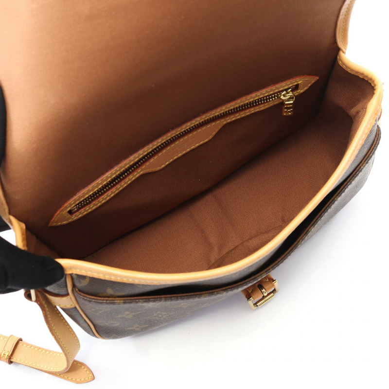 LOUIS VUITTON Sologne 單肩斜背包 M42250 Monogram 帆布 二手 女士-2