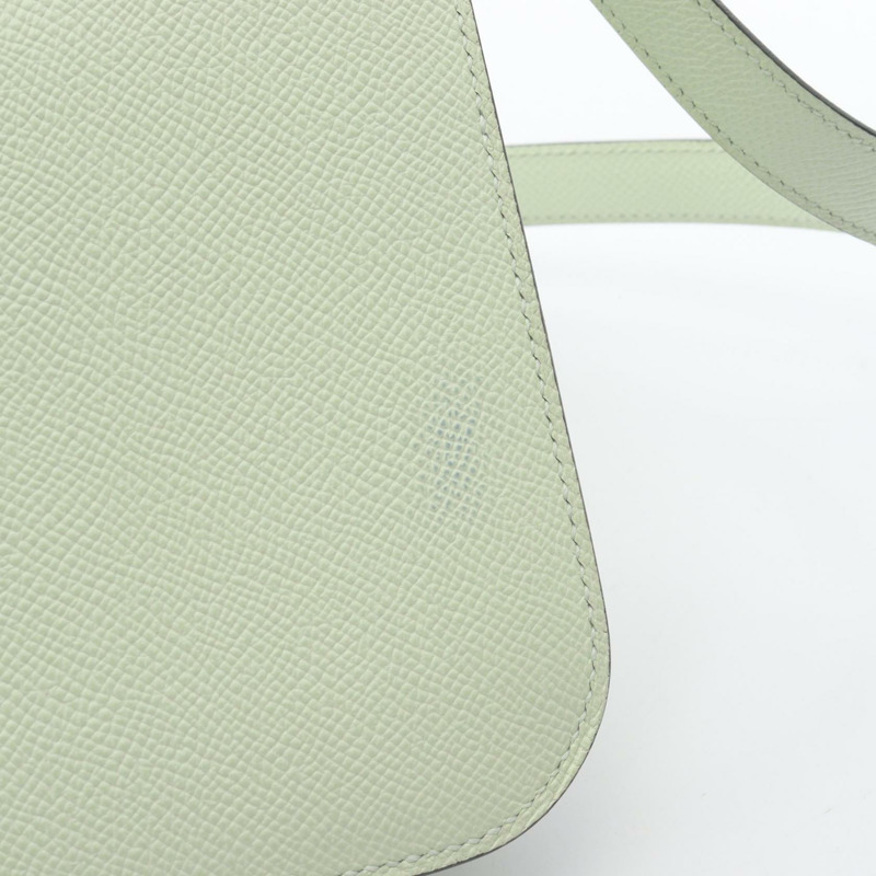 愛馬仕 Constance 24 單肩包 U 083692CK Epsom Vert Fizz 二手 SHW 女士-8