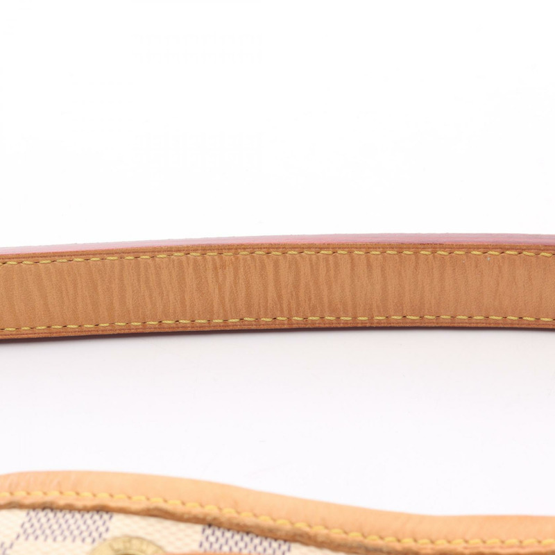 LOUIS VUITTON Noe 抽繩單肩包 N42222 Damier Azur 皮革二手 LV-9