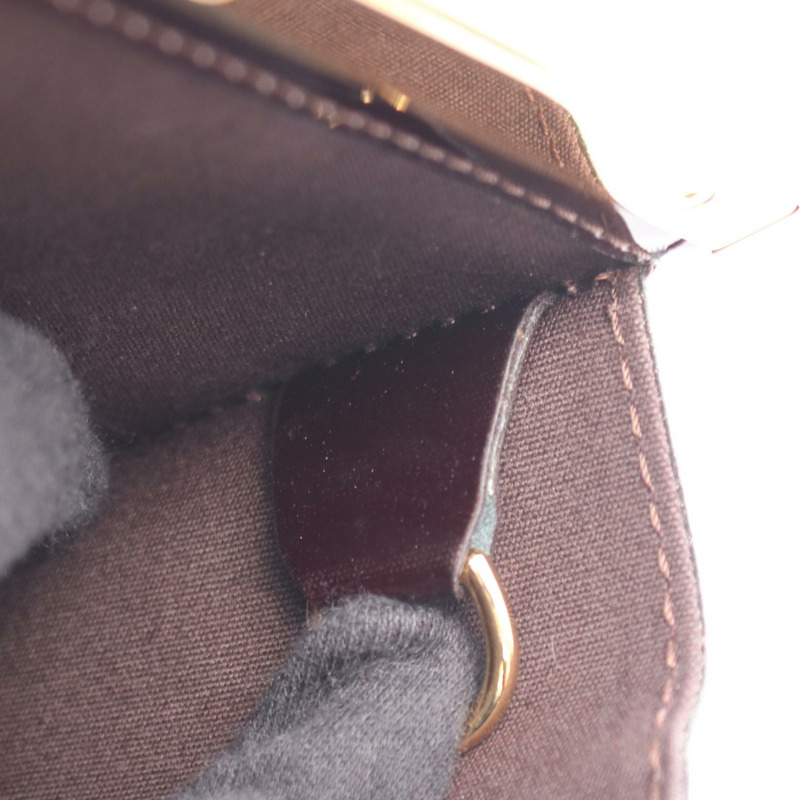 路易威登 Deesse GM 手提包 M91750 Vernis 皮革 Amrante 紫色 二手女式-4