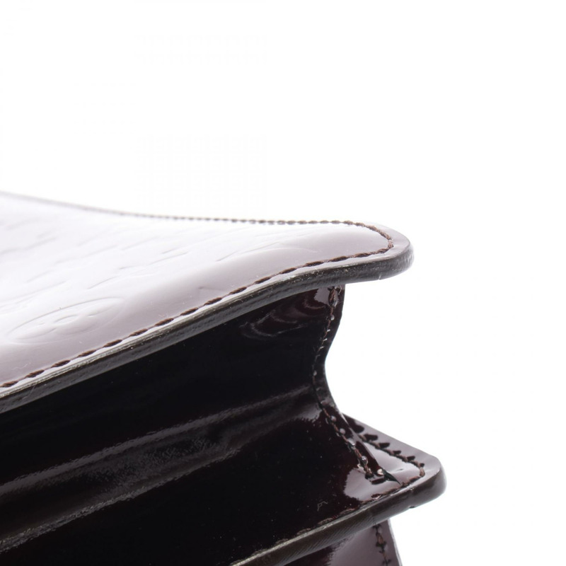 路易威登 Deesse GM 手提包 M91750 Vernis 皮革 Amrante 紫色 二手女式-6