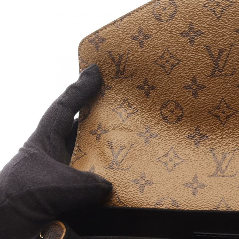 LOUIS VUITTON Pochette Metis MM 斜背包 M44876 字母反面 二手-8