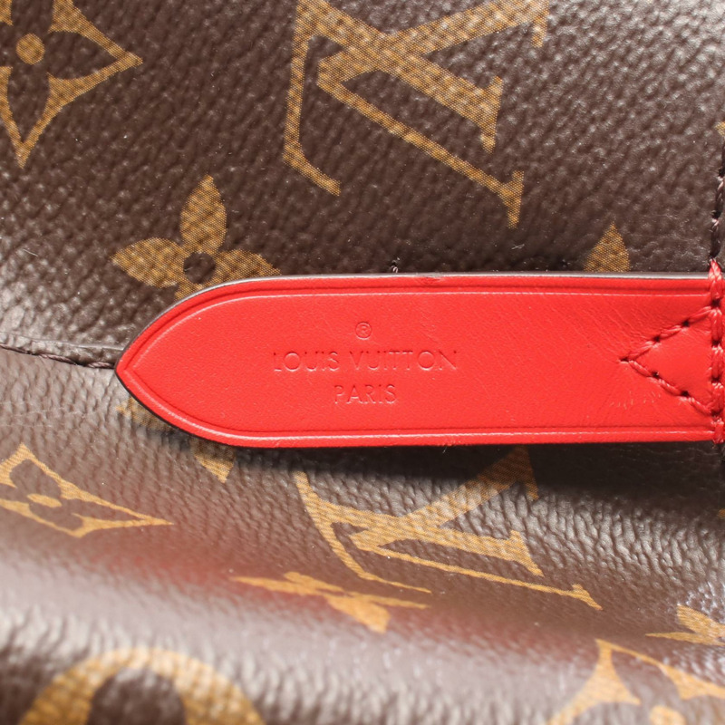 LOUIS VUITTON Neonoe 單肩斜背包 M44021 Monogram 棕色 Coquelicot-3
