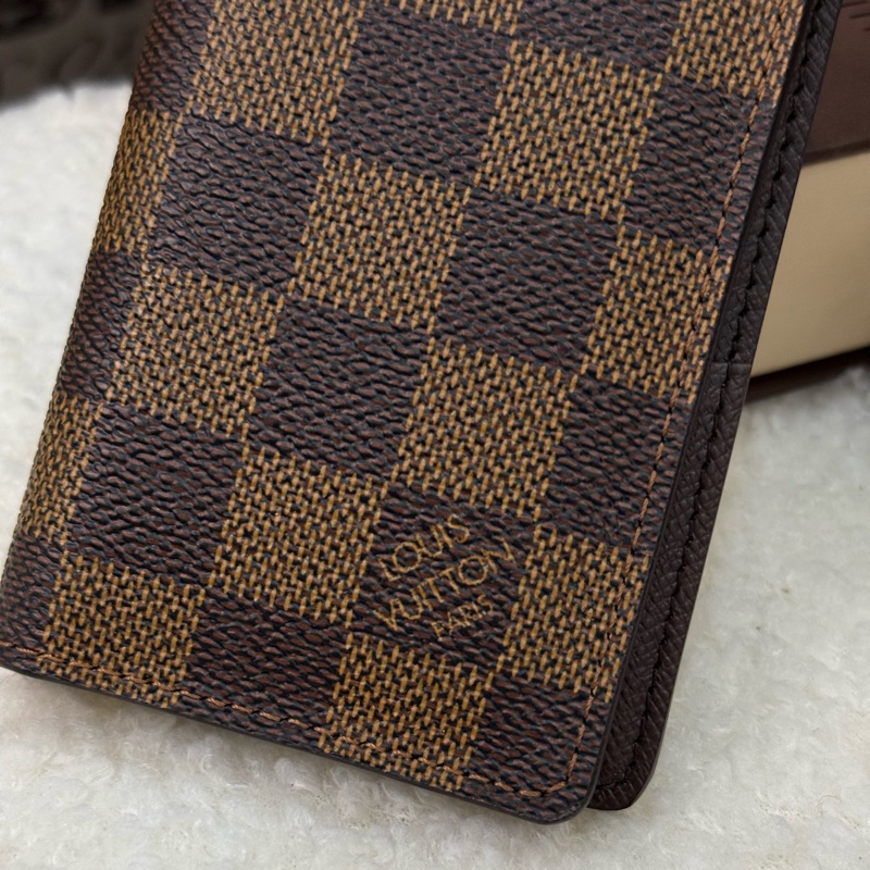 全新Lv棋盤格卡夾-2