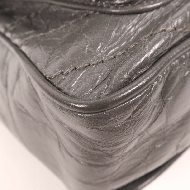 SAINT LAURENT 牛皮皮革Niki Medium銀扣肩背袋-10