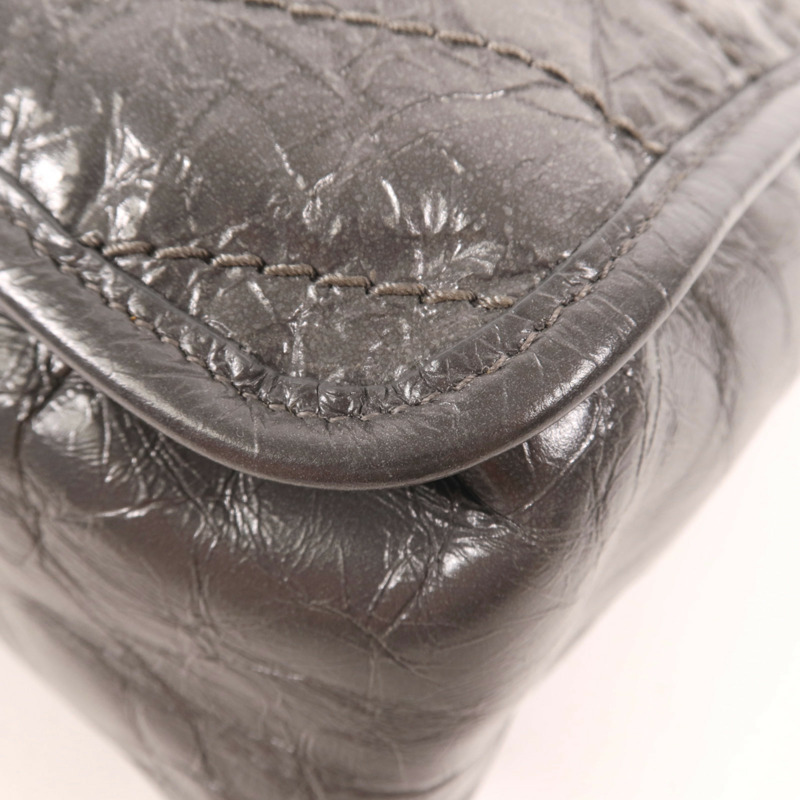 SAINT LAURENT 牛皮皮革Niki Medium銀扣肩背袋-11