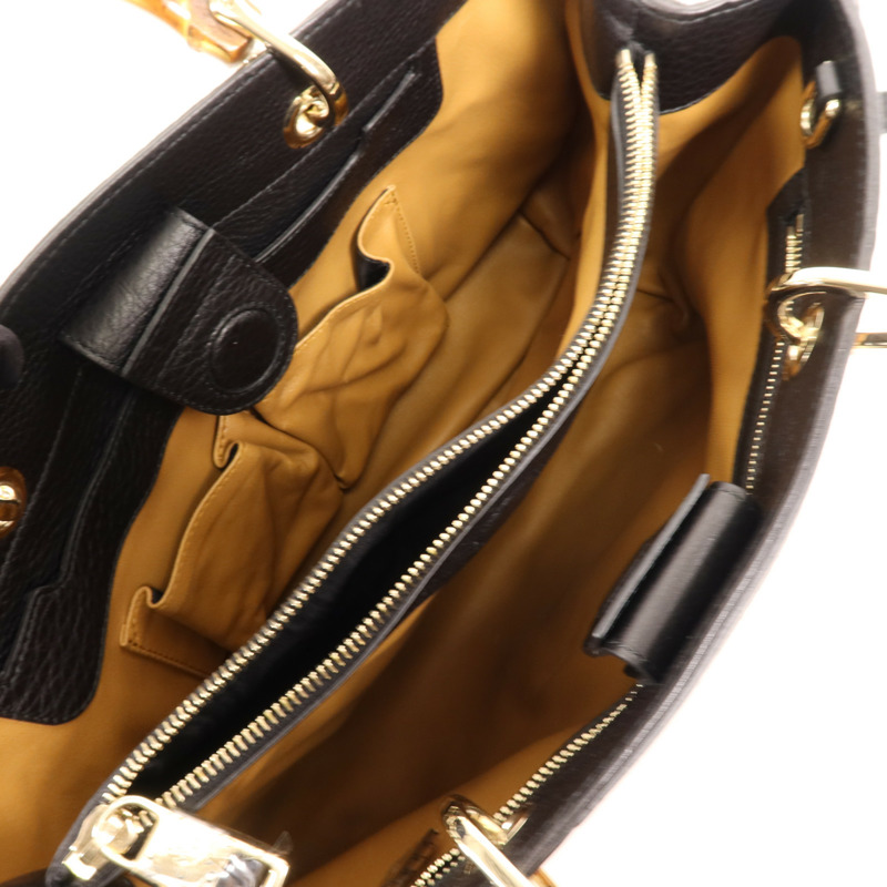 GUCCI 馬毛Bamboo Shopper Satchel Bag金扣手挽肩背兩用袋-4