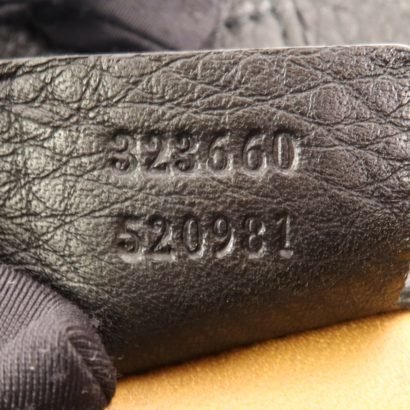 GUCCI 馬毛Bamboo Shopper Satchel Bag金扣手挽肩背兩用袋-6