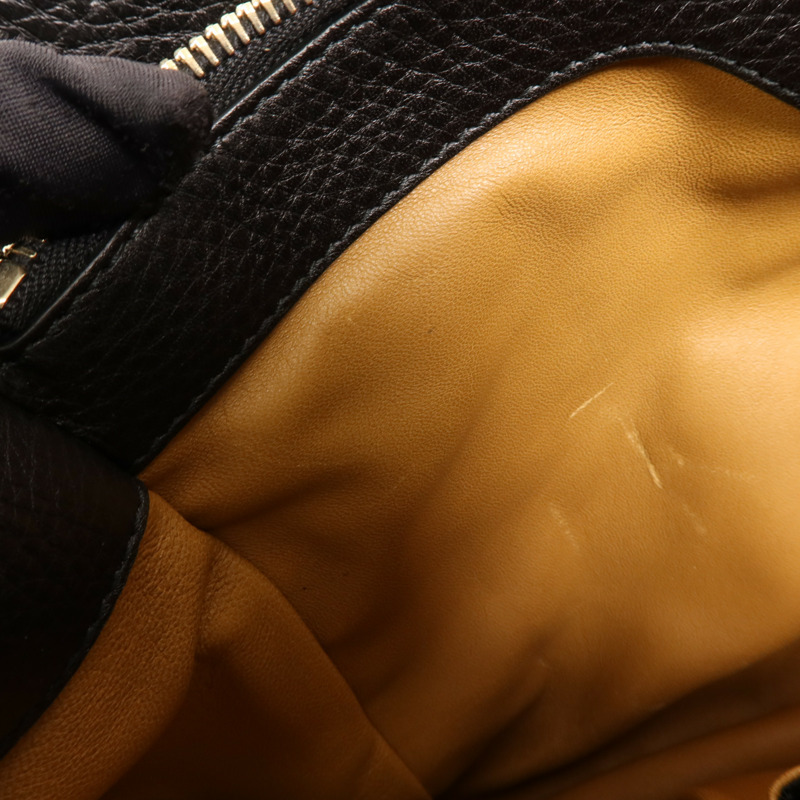 GUCCI 馬毛Bamboo Shopper Satchel Bag金扣手挽肩背兩用袋-16