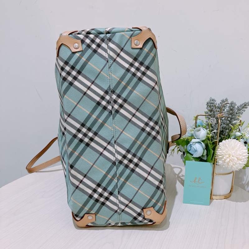 TK1842 Burberry 巴寶莉經典巴寶莉托特包Tote Bag Blue Label-3
