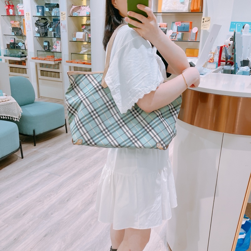 TK1842 Burberry 巴寶莉經典巴寶莉托特包Tote Bag Blue Label-6
