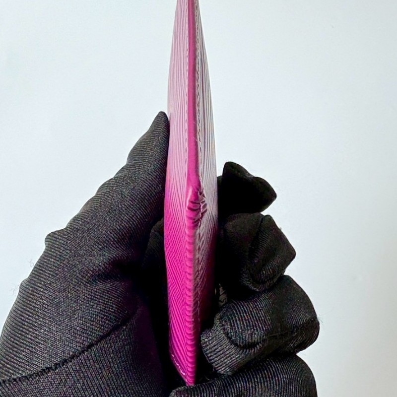 LV 紫紅EPI 鑰匙零錢包-4