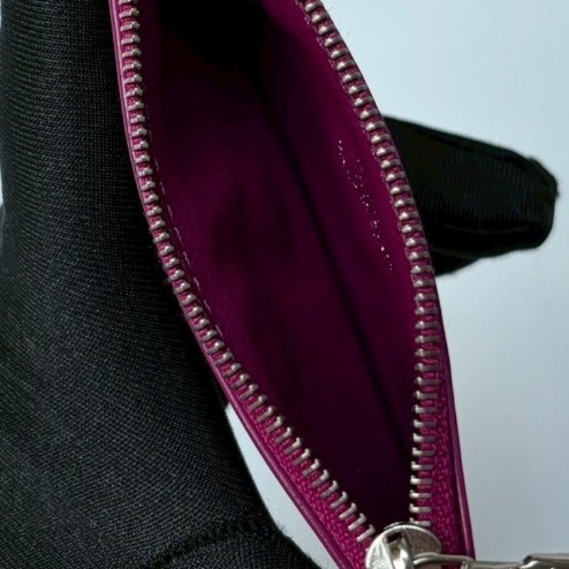 LV 紫紅EPI 鑰匙零錢包-10