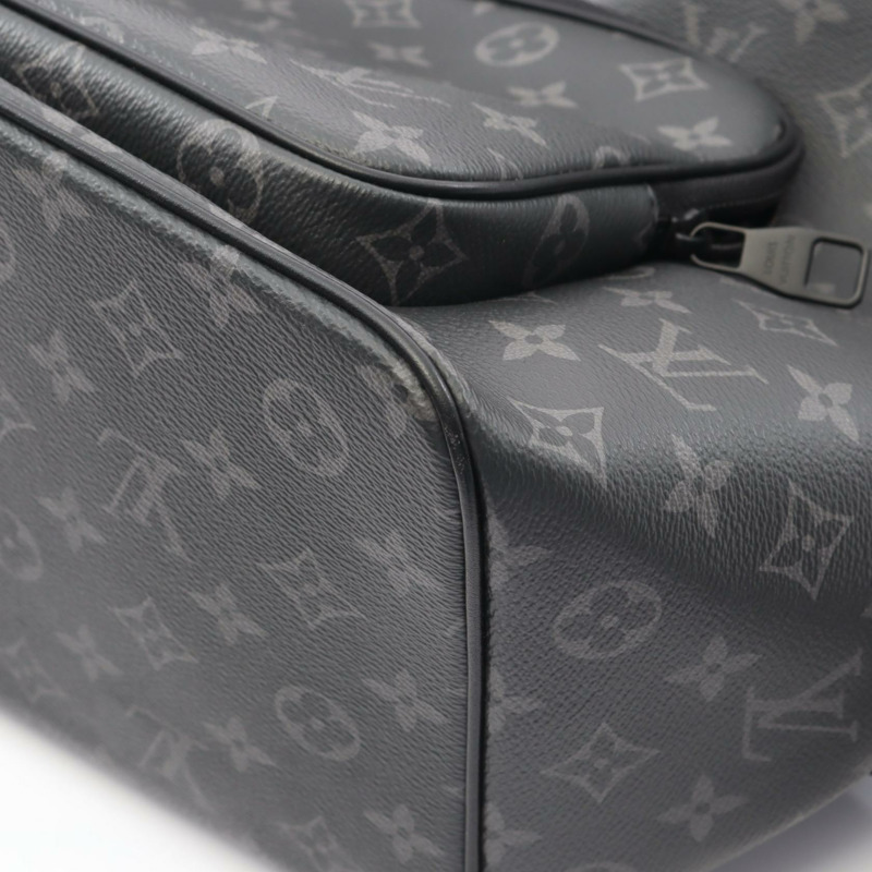 LOUIS VUITTON Montsouris Rucksack 背包 M46683 Monogram Eclipse 帆布 二手-4