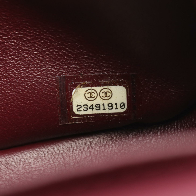 香奈兒 Jumbo Matelasse 30 鏈條肩背包 A58600（羊皮）黑色 二手 金色五金-5