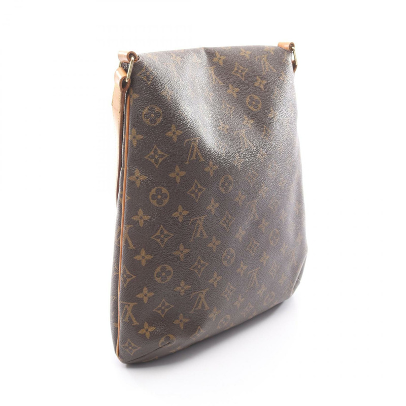 LOUIS VUITTON Musette 單肩斜背包 M51256 Monogram 帆布皮革 二手-1