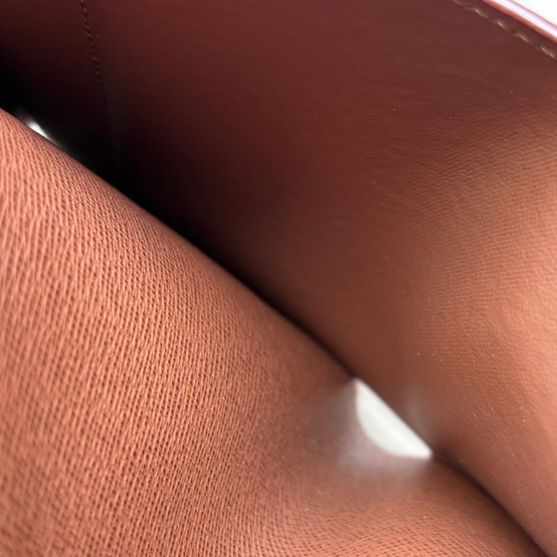 ::LOUIS VUITTON:: LV M62472 Victorine咖啡色經典花紋三折釦式短夾-11