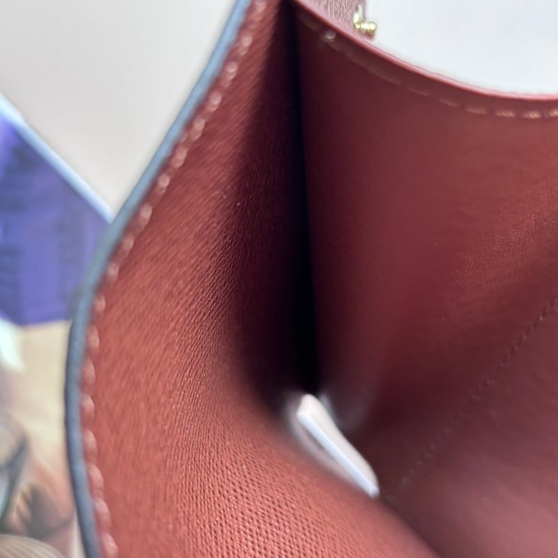 ::LOUIS VUITTON:: LV M62472 Victorine咖啡色經典花紋三折釦式短夾-13