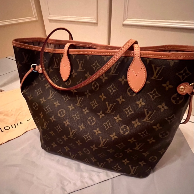 LV Neverfull 8成新 含防塵袋-0