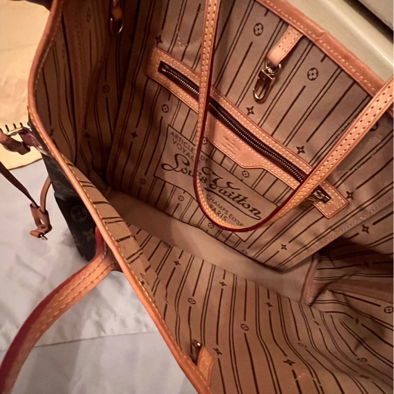 LV Neverfull 8成新 含防塵袋-2