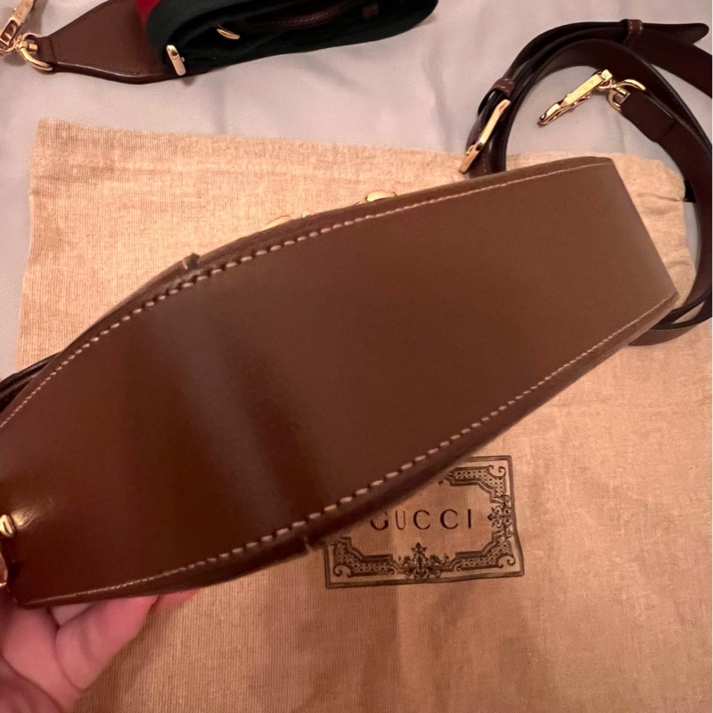 Gucci Horsebit 1955 small shoulder bag 9.9成新-4
