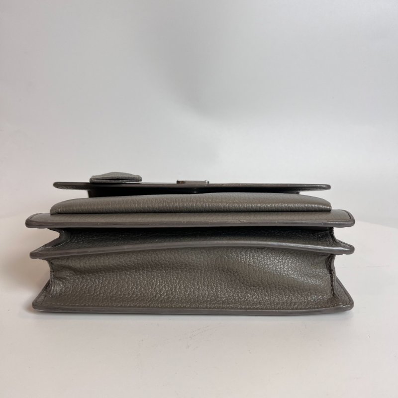 YSL 464673 灰色荔枝SUNSET 包-4