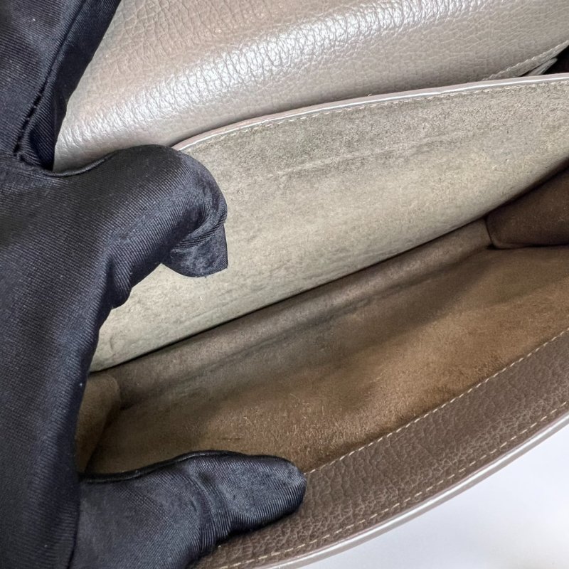 YSL 464673 灰色荔枝SUNSET 包-6