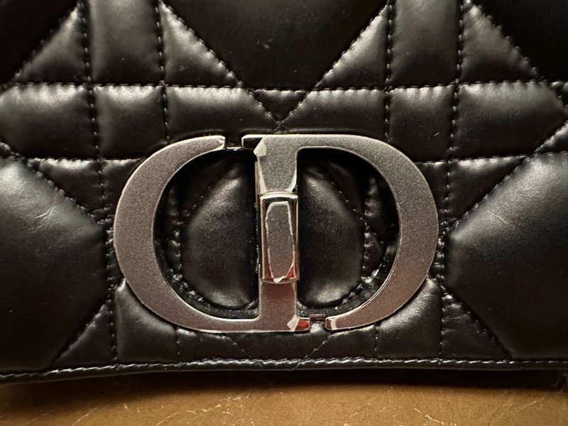 Dior Caro 黑銀 肩背包-2