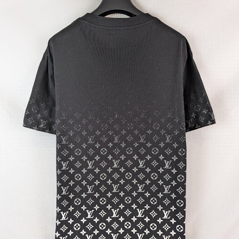 莉亞精品♡LV 黑漸變圓領短袖 尺碼L 二手美衣-1