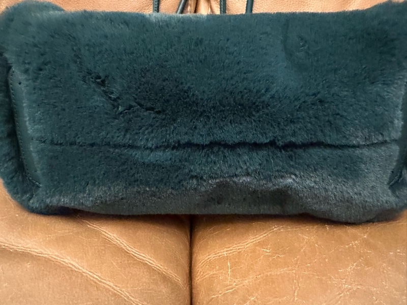 Kate Spade專櫃款毛毛托特包-2