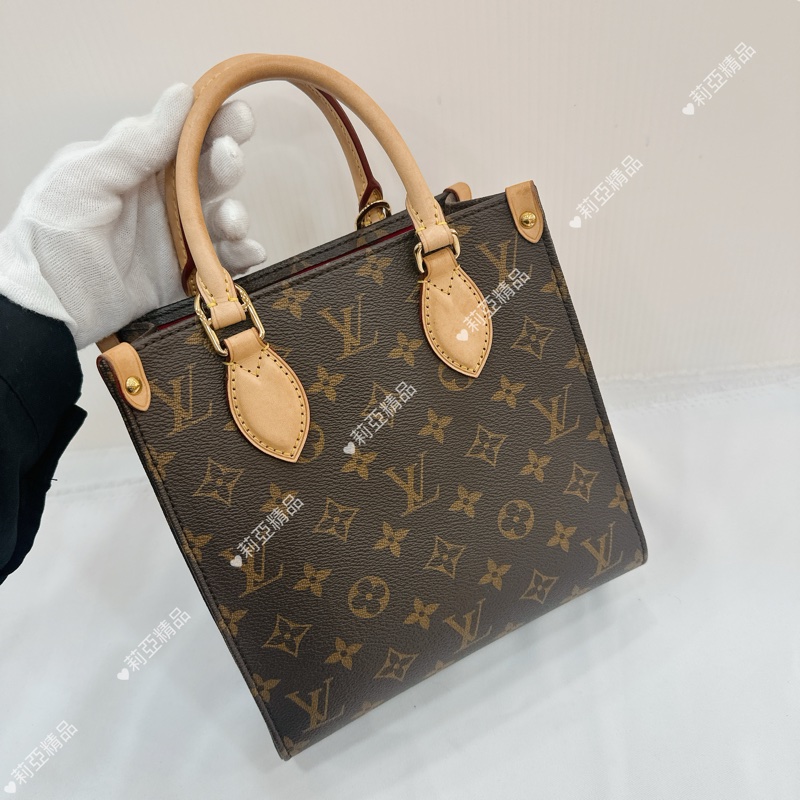 莉亞精品♡ LV 老花琴譜包 二手美包-2