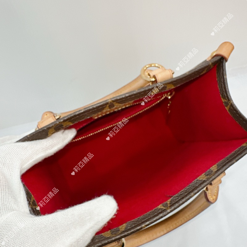 莉亞精品♡ LV 老花琴譜包 二手美包-11