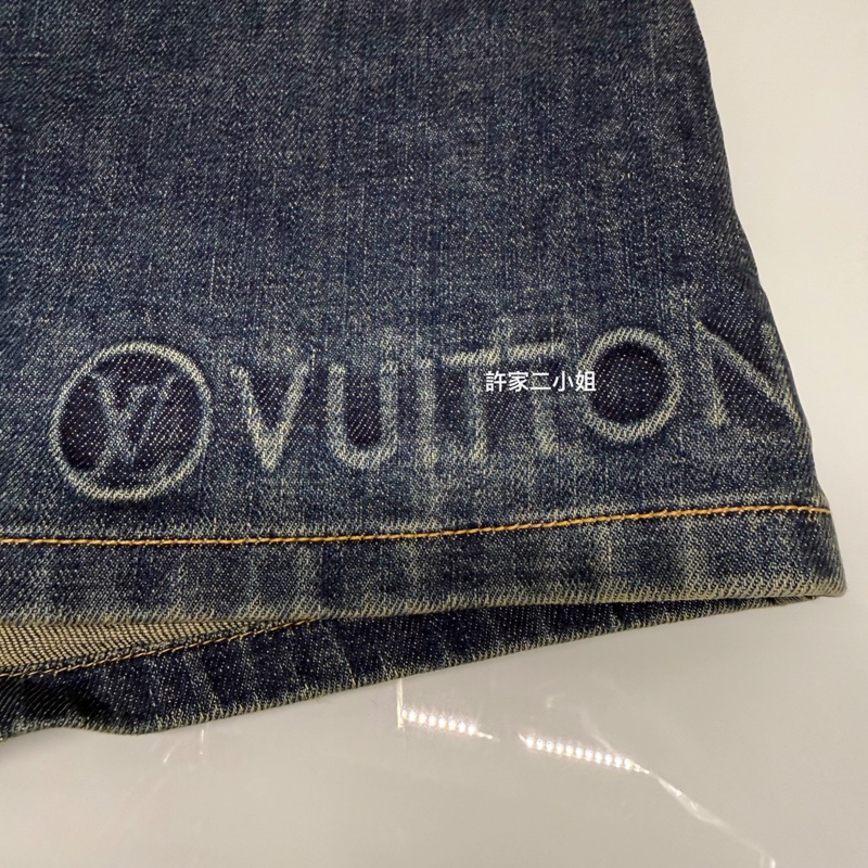Louis Vuitton 全新 高腰短褲 36號-4