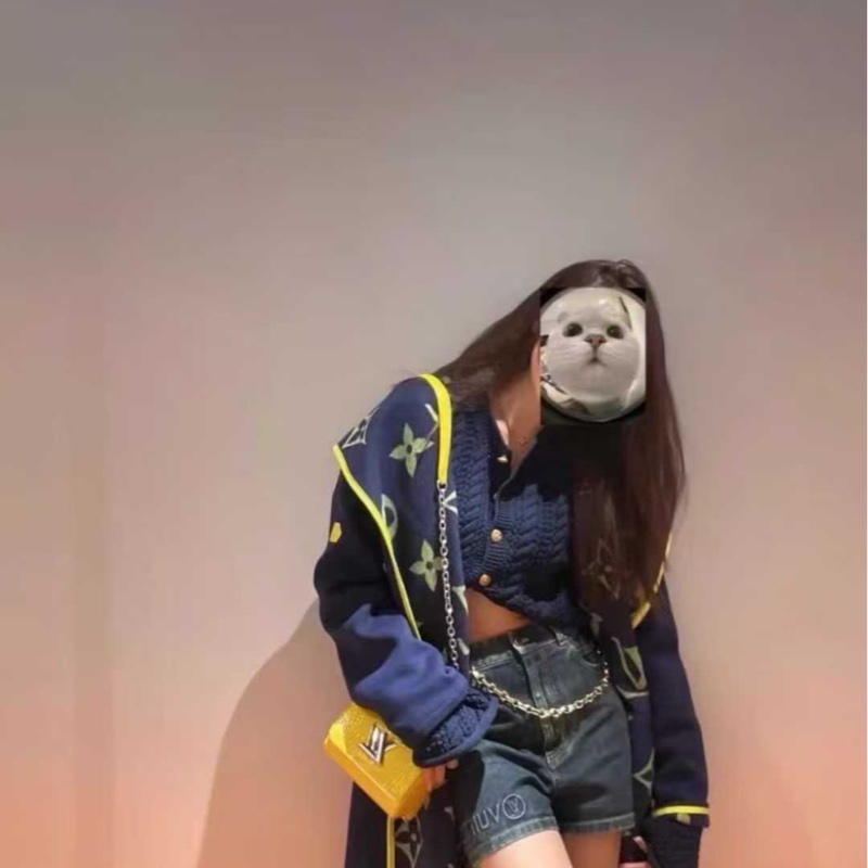 Louis Vuitton 全新 高腰短褲 36號-11