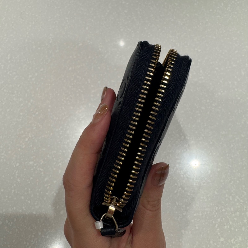 Gucci 深藍長夾 85新-25