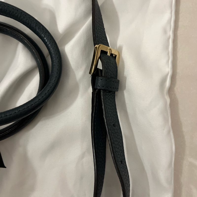 Furla Alba S Satchel in Navy Blue-13