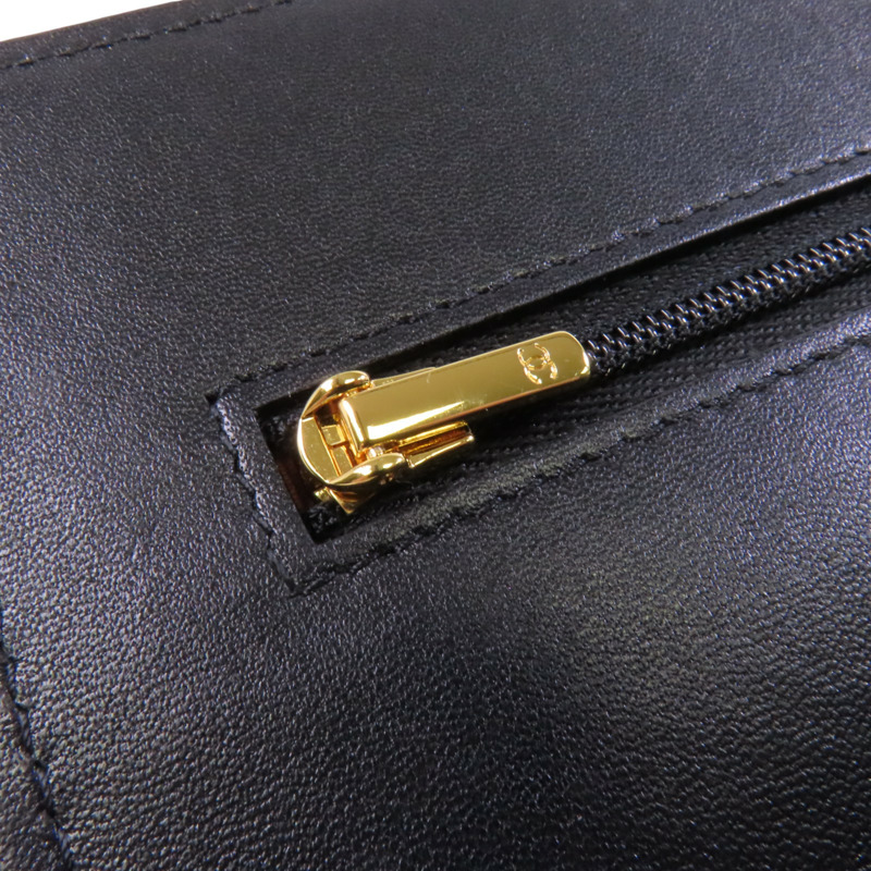 CHANEL 羊皮皮革WOC Wallet On Chain金扣鏈帶肩背袋-16