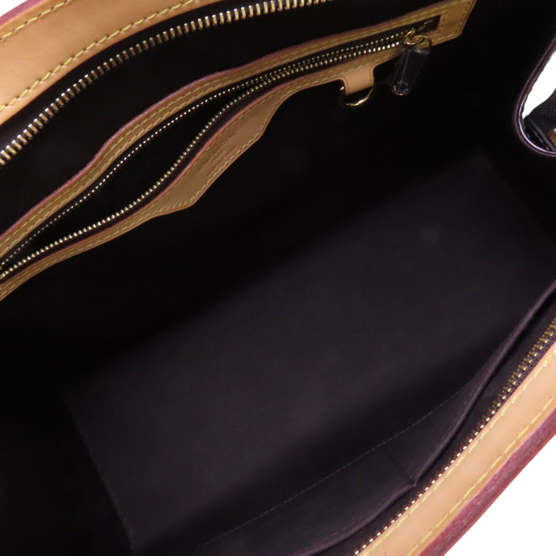 LOUIS VUITTON Monogram Vernis Brea MM金扣手挽肩背兩用袋-4