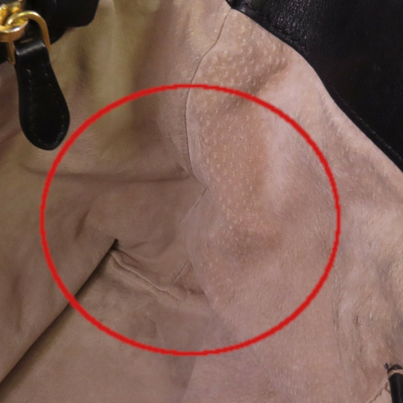 PRADA 牛皮皮革2Way Tote Bag金扣手挽肩背兩用袋-17