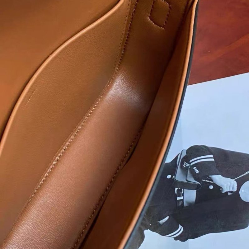 celine 老花腋下包 triomphe 肩背包 99新 20.5*11.5*4cm-1