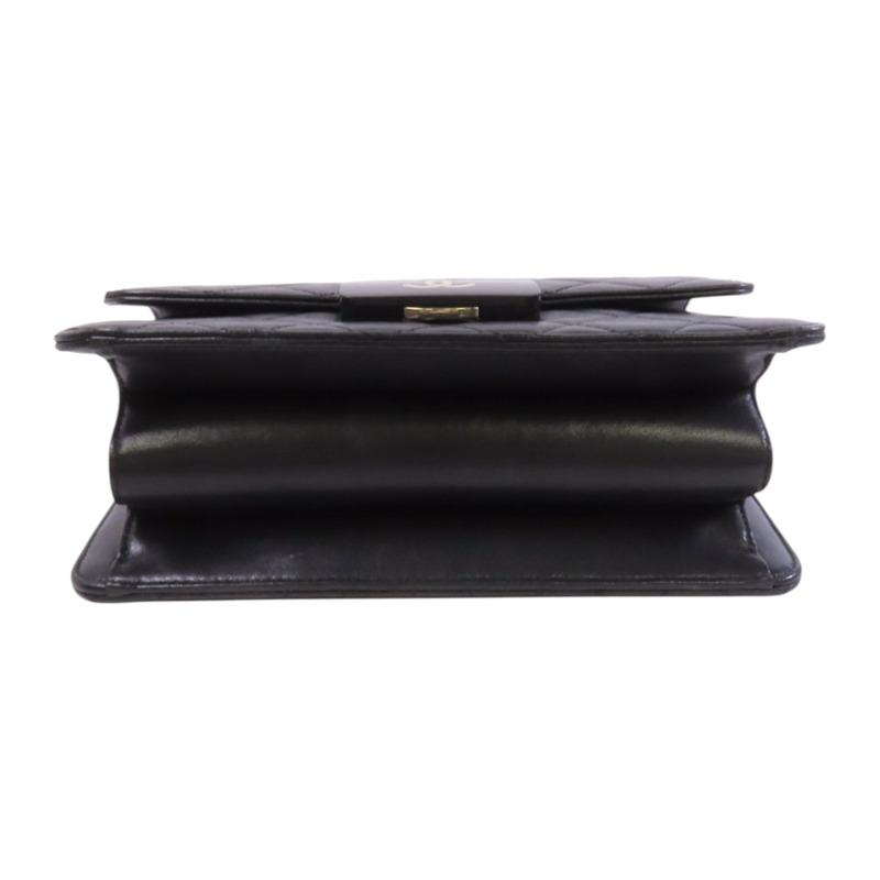 CHANEL 羊皮皮革Chain Shoulder Bag金扣鏈帶肩背袋-3