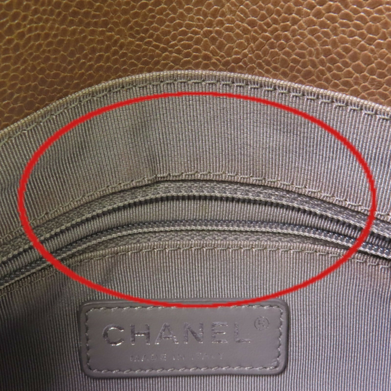 CHANEL 牛皮皮革Chain Shoulder Bag銀扣鏈帶肩背袋-17