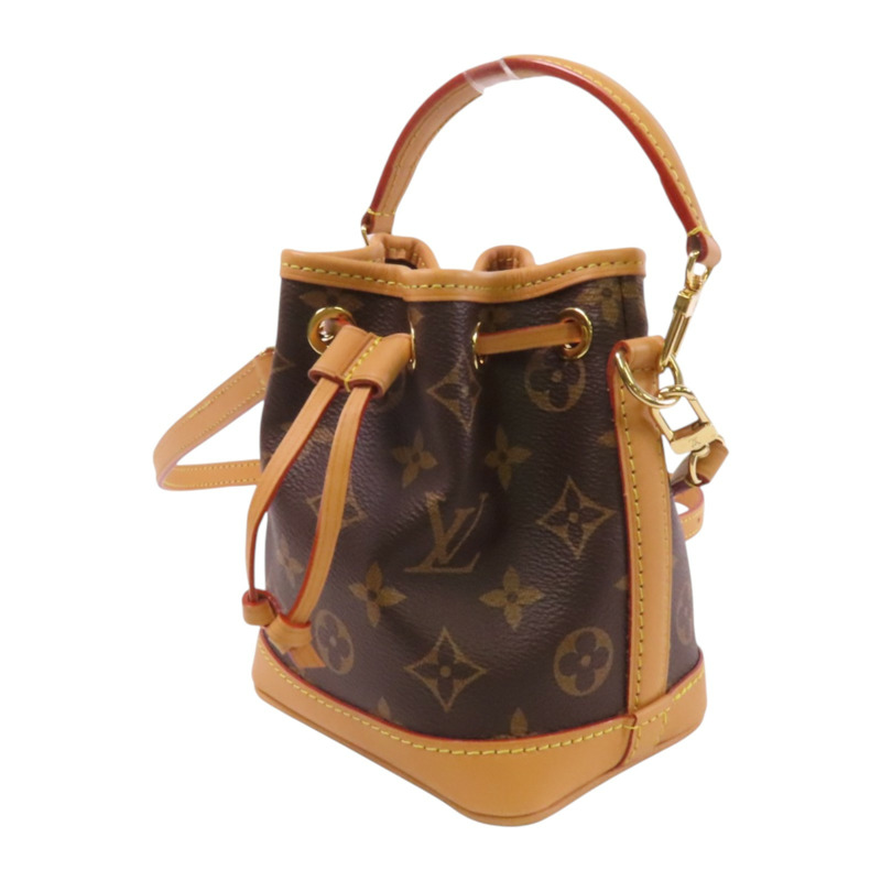 LOUIS VUITTON Monogram Nano Noe金扣手挽肩背兩用愛-2