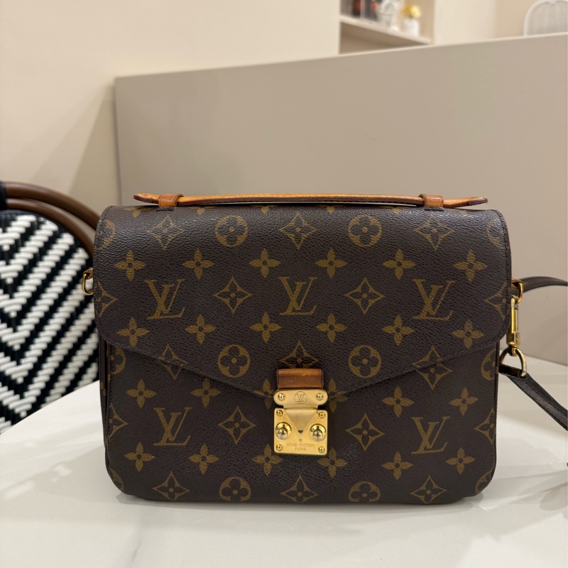 Louis Vuitton Pochette Metis lv經典老花 郵差包 斜背包M44875-0