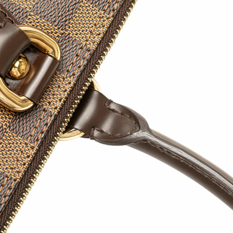 Louis Vuitton Damier Saleya PM 手提包 托特包 N51183 棕色 皮革 女款 LOUIS VUITTON-3