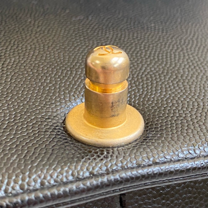 (客訂保留) CHANEL Boy25 黑金荔枝皮 🈶正本購證➕發票-28